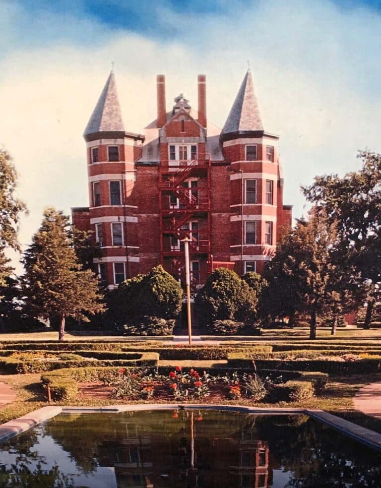 Old Main Building Osawatomie State Hospital Kansas Preservation